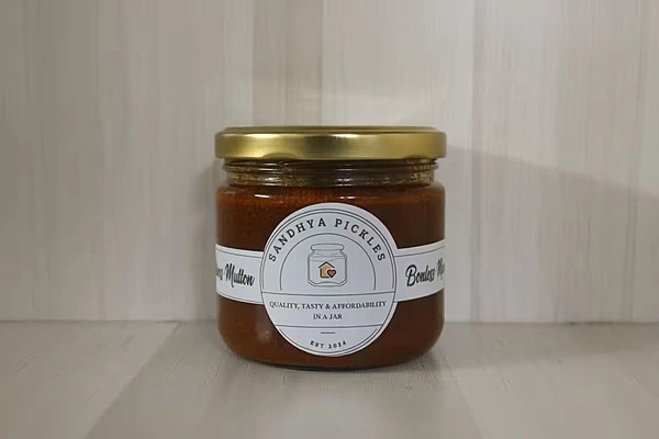 Boneless Mutton Bites/Chunks Pickle