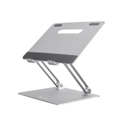 Portronics My Buddy K3 Portable Laptop Tabletop Stand I Foldable & Adjustable for Laptops Up to 15.6 Inches (Silver) Portronics My Buddy K3 Portable Laptop Tabletop Stand I Foldable & Adjustable for Laptops Up to 15.6 Inches (Silver)