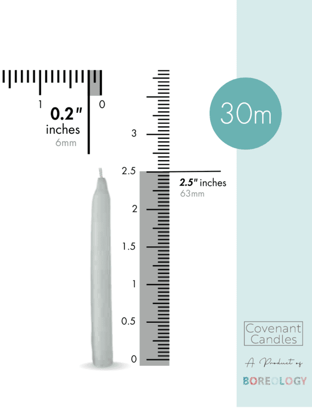 Church Candle 63/6 mm Box