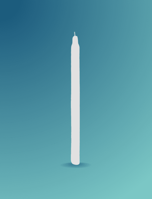 Church Candle 105/7 mm Box