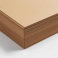 RN1606U - BSLTT Corrugated Box - 3 Ply - Strong - 9.2X9. 2X32 cm / 3.6X3.6X12.6 inch - OD