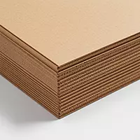 RN1606U - BSLTT Corrugated Box - 3 Ply - Strong - 9.2X9. 2X32 cm / 3.6X3.6X12.6 inch - OD
