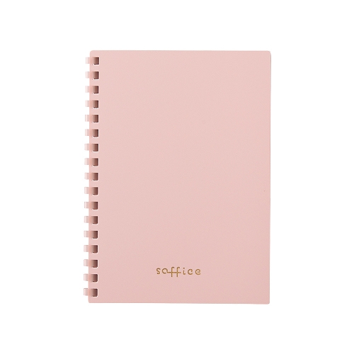 Lihit Lab Soft Ring Soffice Notebook A6 Pink N3101-12