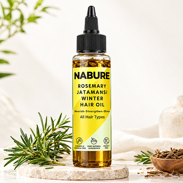 NABURE Rosemary Jatamansi Winter Hair Oil
