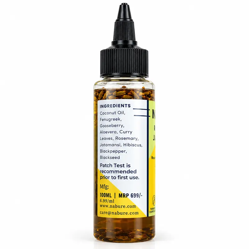 NABURE Rosemary Jatamansi Winter Hair Oil