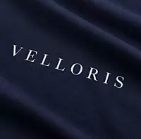 VELLORIS Signature T-Shirt – Navy Blue