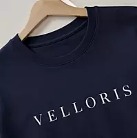 VELLORIS Signature T-Shirt – Navy Blue