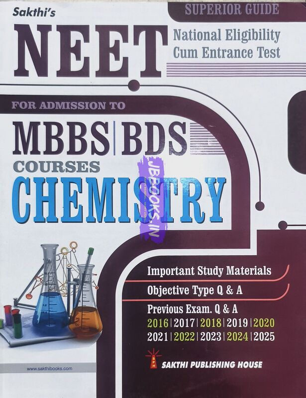 Sakthi Neet Chemistry 2026 English Medium