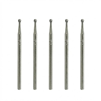 NewDiamond Round Carbide Straight Handpiece Burs