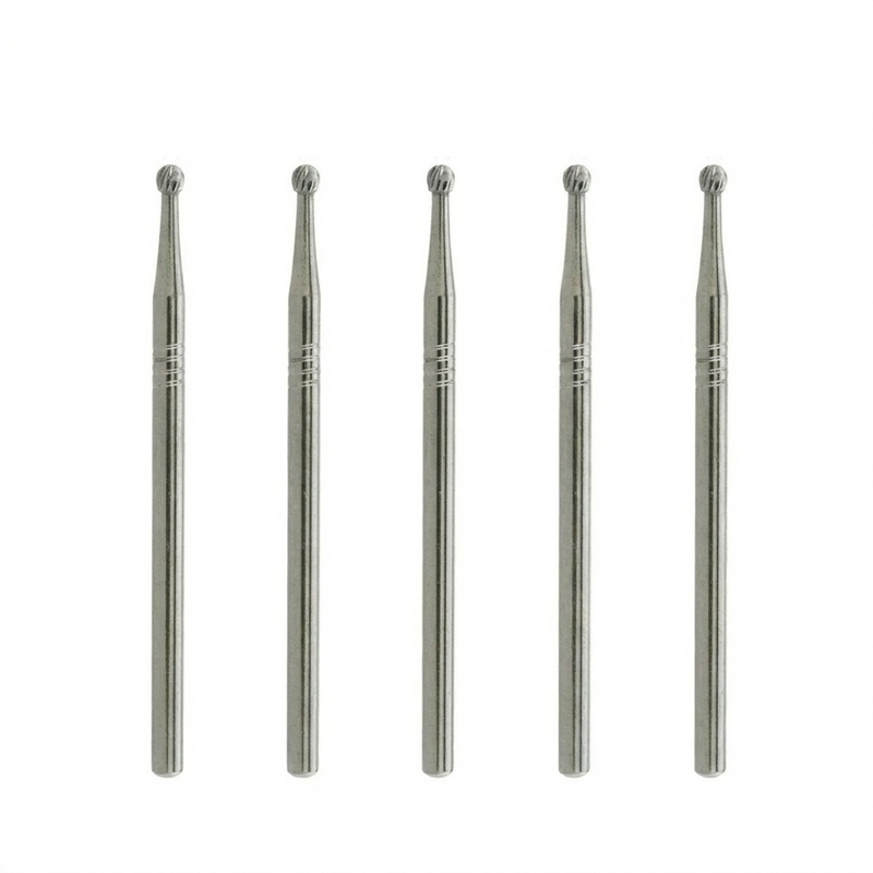 NewDiamond Round Carbide Straight Handpiece Burs
