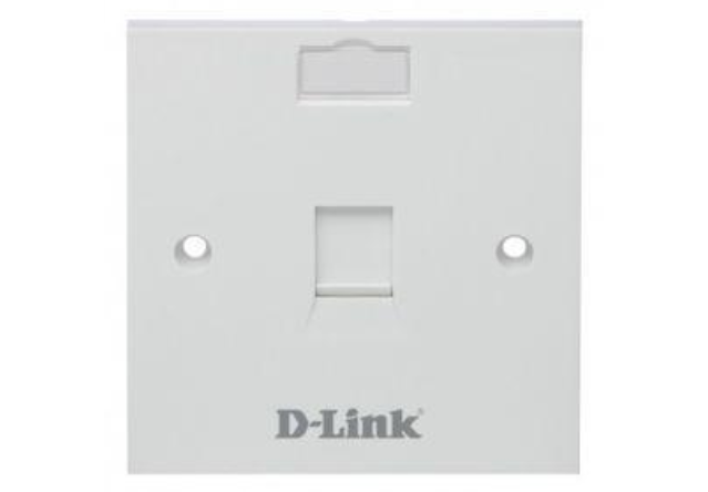 Dlink 1 Port Wallplate NFP-0WHI11