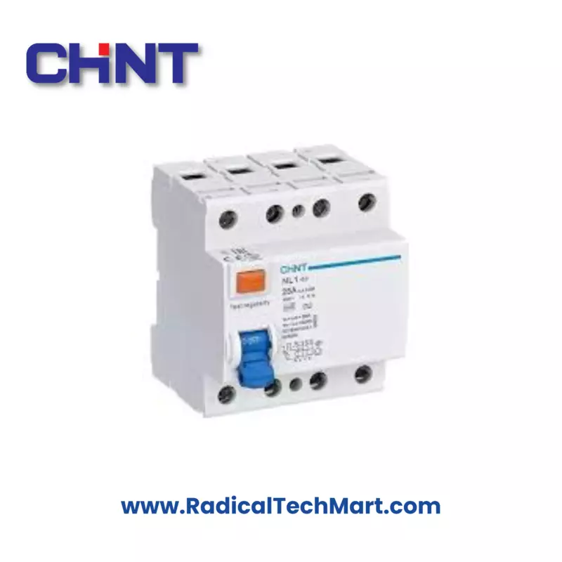 Chint NI 1 RCCB 4 Pole 10kA (AC Type)