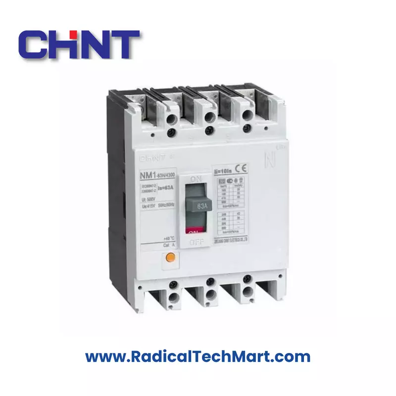 NM1 125H 4-Pole MCCB – 125A, 50kA Industrial Circuit Breaker