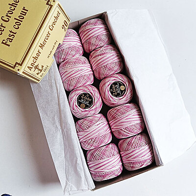 Anchor Mercer Crochet 1208- Vintage- Full box Anchor Mercer Crochet 1208- Vintage- Full box