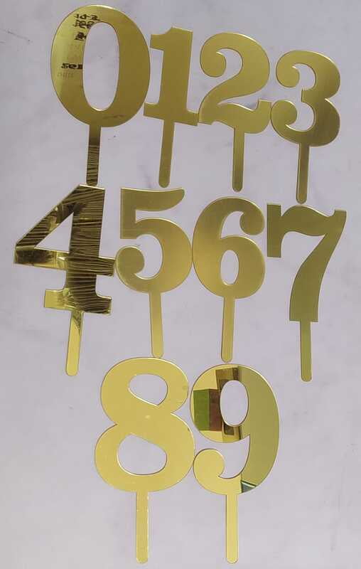 Qson Cake Topper Number Big Qson Cake Topper Number Big