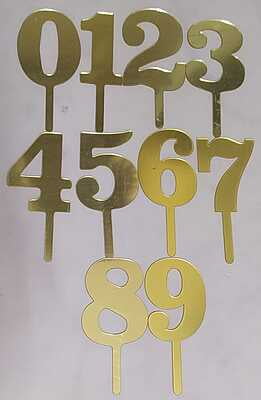 Qson Cake Topper Number Small Qson Cake Topper Number Small