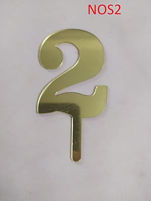 Qson Cake Topper Number Small Qson Cake Topper Number Small