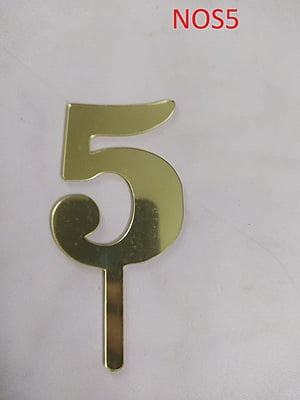 Qson Cake Topper Number Small Qson Cake Topper Number Small