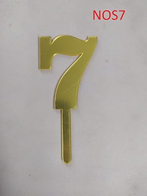 Qson Cake Topper Number Small Qson Cake Topper Number Small