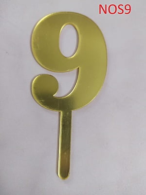 Qson Cake Topper Number Small Qson Cake Topper Number Small