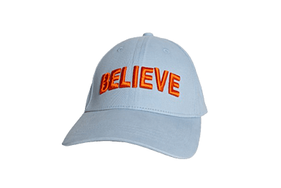 Believe Cap Light Blue