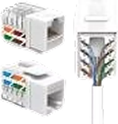 NOVAFLEX KEYSTONE CAT6 WHITE