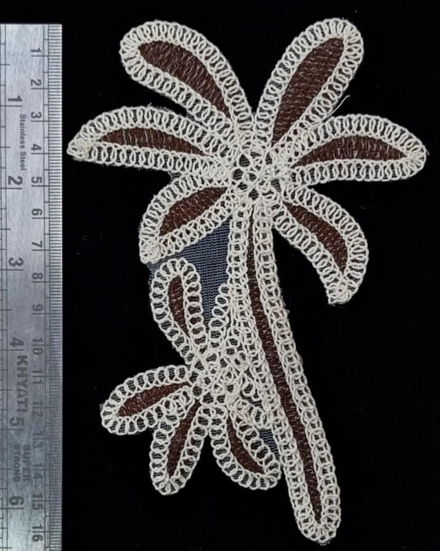 Brown Beach Life Patch
