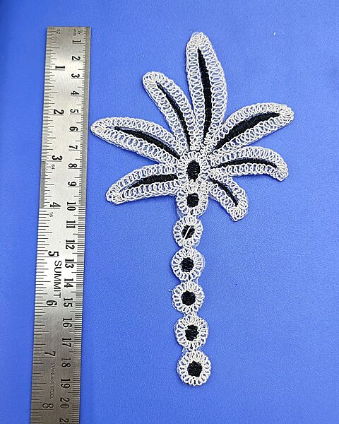 Coconut tree black