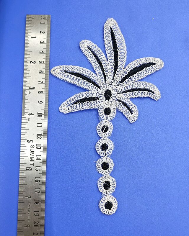 Coconut tree black