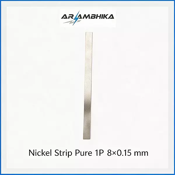 Nickel Strip Pure 1P 8x0.15 mm