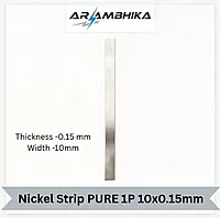 Nickel Strip Pure 1P 10x0.15 mm