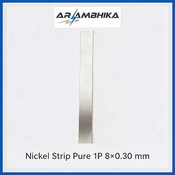 Nickel Strip Pure 1P 8x 0.3 mm