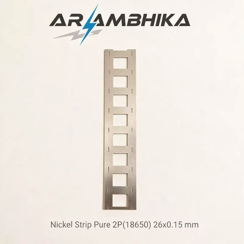 Nickel Strip Pure 2P(18650) 26x0.15 mm