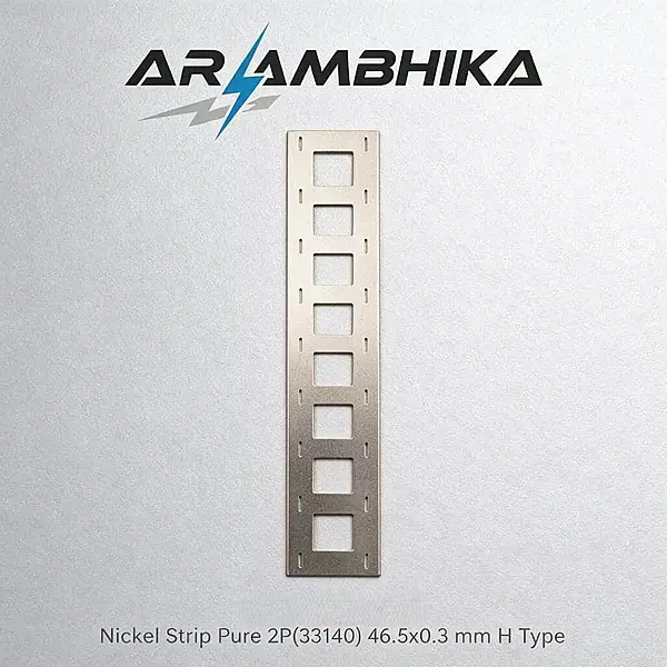 Nickel Strip Pure 2P(33140) 46.5x0.3 mm H Type