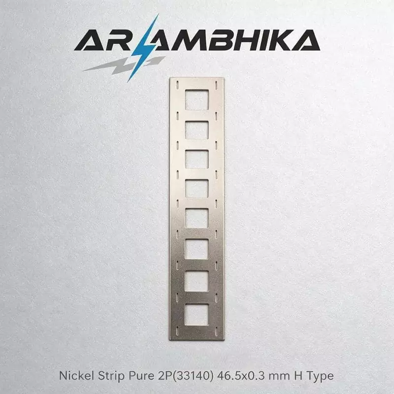 Nickel Strip Pure 2P(33140) 46.5x0.3 mm H Type