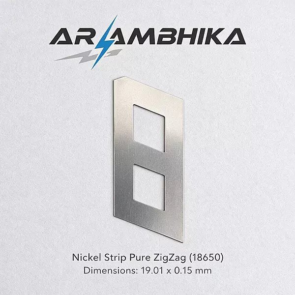Nickel Strip Pure ZigZag ( 18650) 19.01 x.15 mm