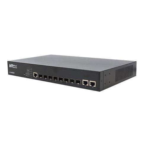 NPORT 8-Port N1-9802W 100/1000Mbps SPF and 2-Port 10/100/1000MPBS RJ-45 L2 Managed Switch NPORT 8-Port N1-9802W 100/1000Mbps SPF and 2-Port 10/100/1000MPBS RJ-45 L2 Managed Switch