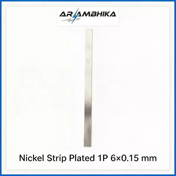 Nickel Strip Plated 1P 6x0.15 mm