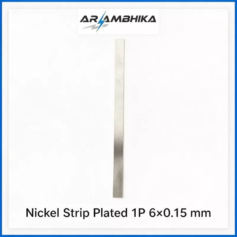Nickel Strip Plated 1P 6x0.15 mm