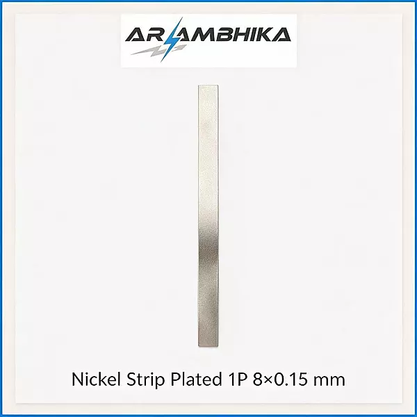 Nickel Strip Plated 1P 8x0.15 mm