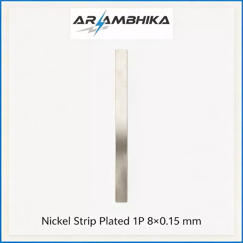 Nickel Strip Plated 1P 8x0.15 mm