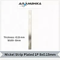 Nickel Strip Plated 1P 8x0.15 mm