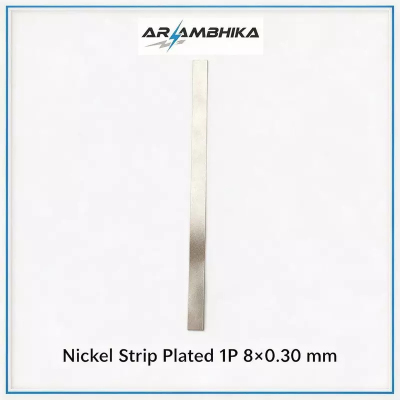 Nickel Strip Plated 1P 8x0.30 mm
