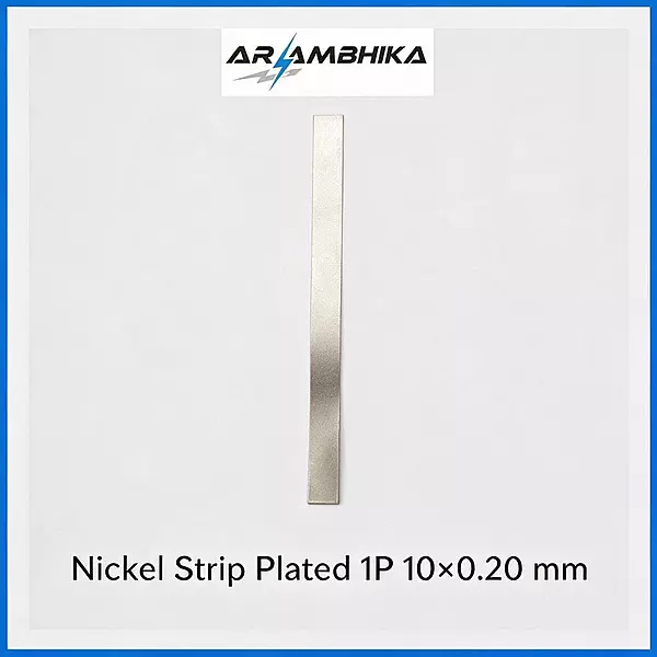 Nickel Strip Plated 1P 10x0.20 mm
