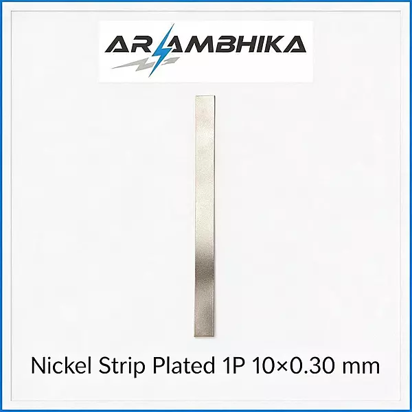 Nickel Strip Plated 1P 10x0.30 mm