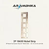 Nickel Strip Plated 2P(18650) 26x0.15 mm with slit