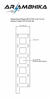 Nickel Strip Plated 2P(21700) 31x0.15 mm without holder CD 23 with slit
