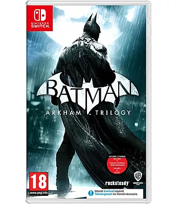 Pre Owned Nintendo Batman: Arkham Trilogy | Standard Edition | Nintendo Switch