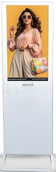 Nextview 32 Inch Digital Signage Floormount White NVSG32BFL