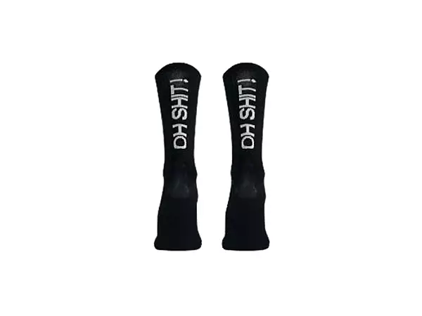 NW Oh Shit Socks Black